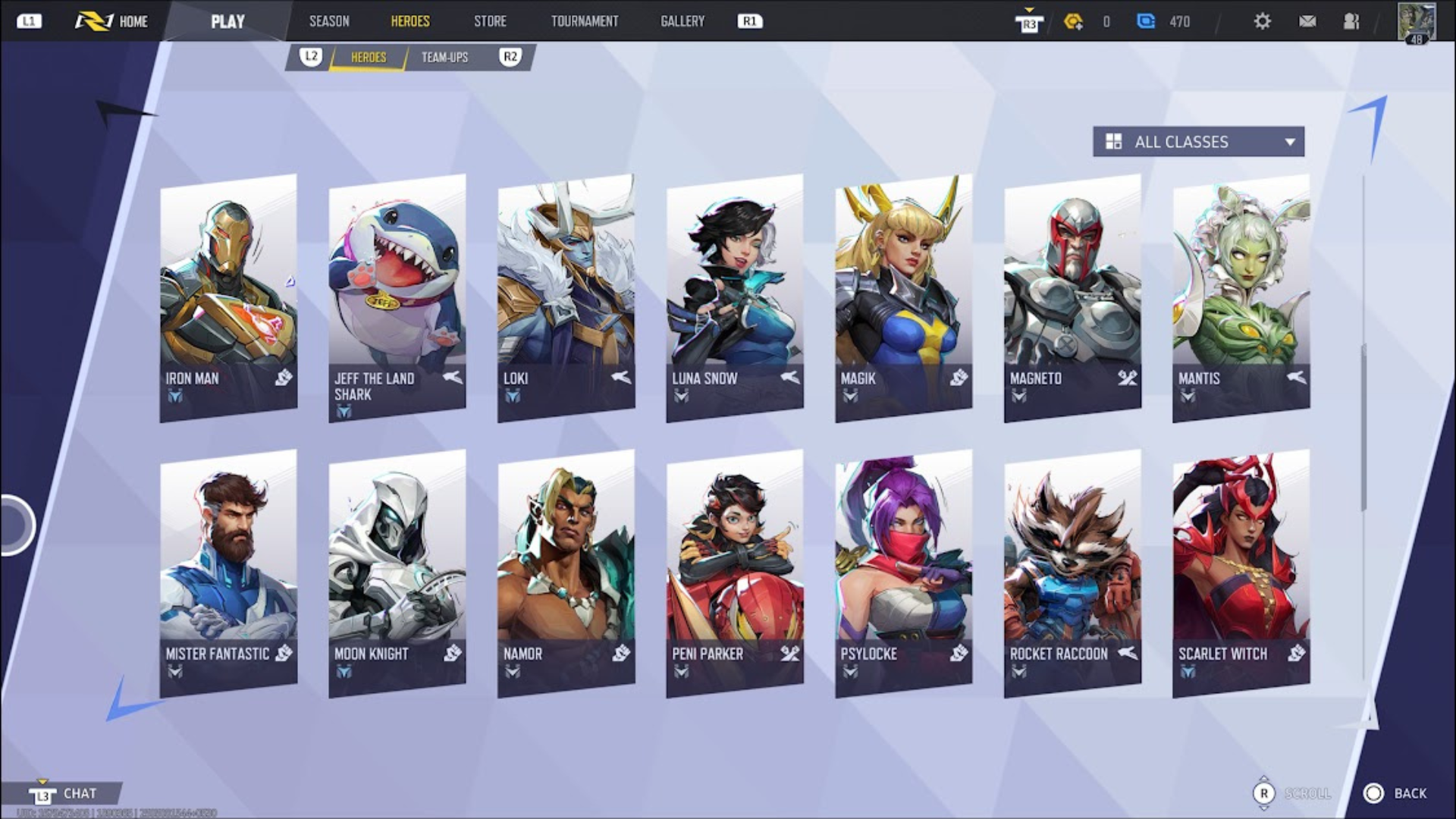 Observe Iron Man, Loki, Magik, Mantis, and Scarlet Witch (Source: NetEase Games)