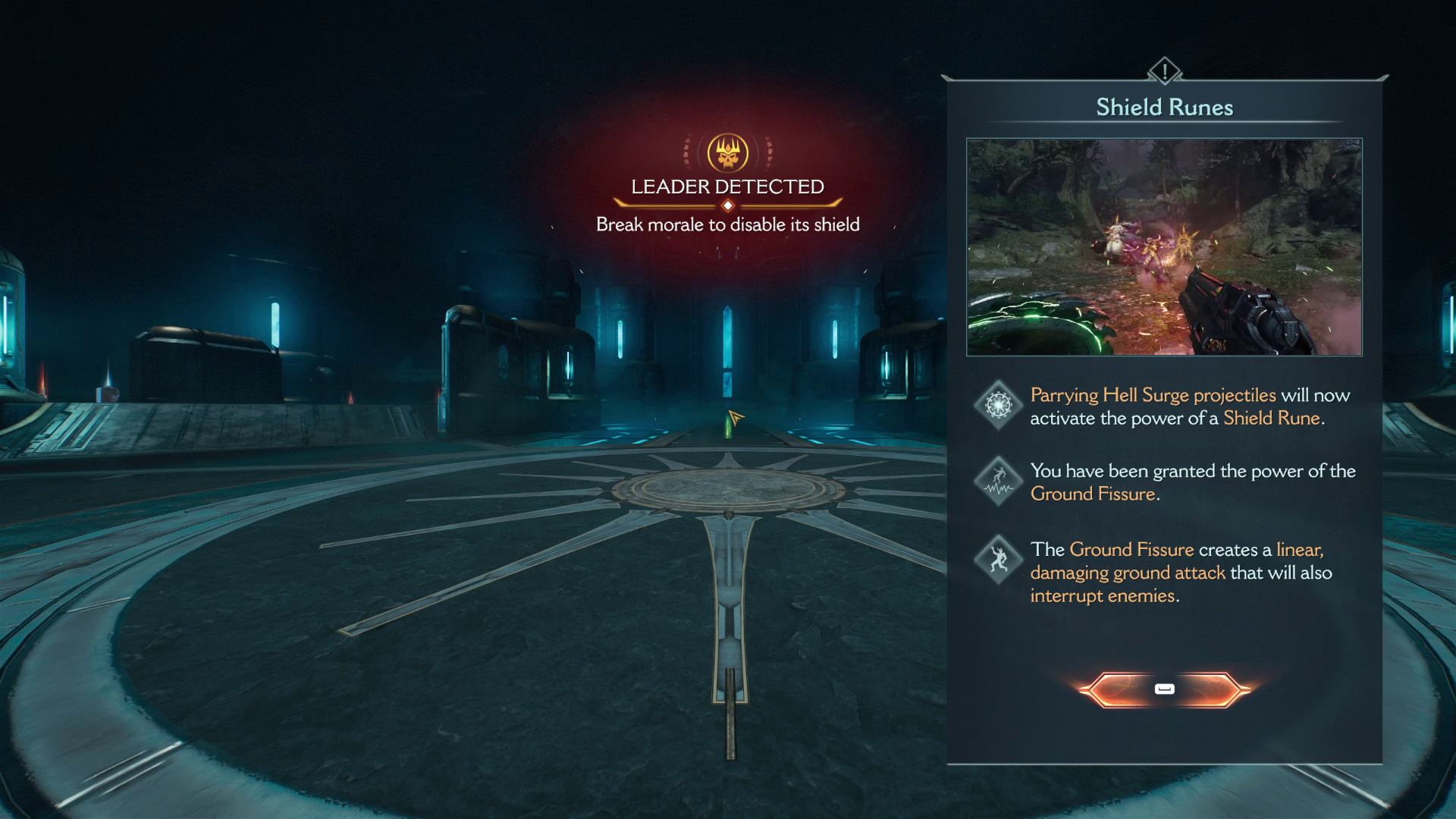 Unlocking Shield Runes in DOOM The Dark Ages.