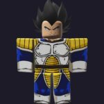 Vegeta in Anime Vanguards (Source: Roblox)
