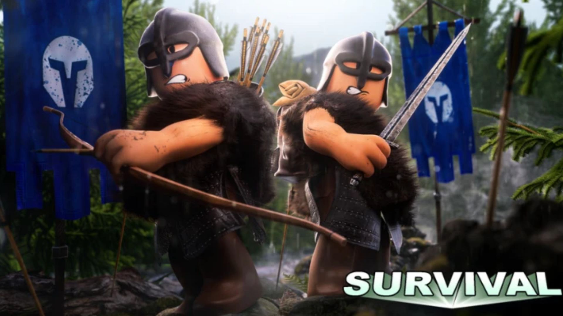 Defeat the spider to survive (Source: Roblox)