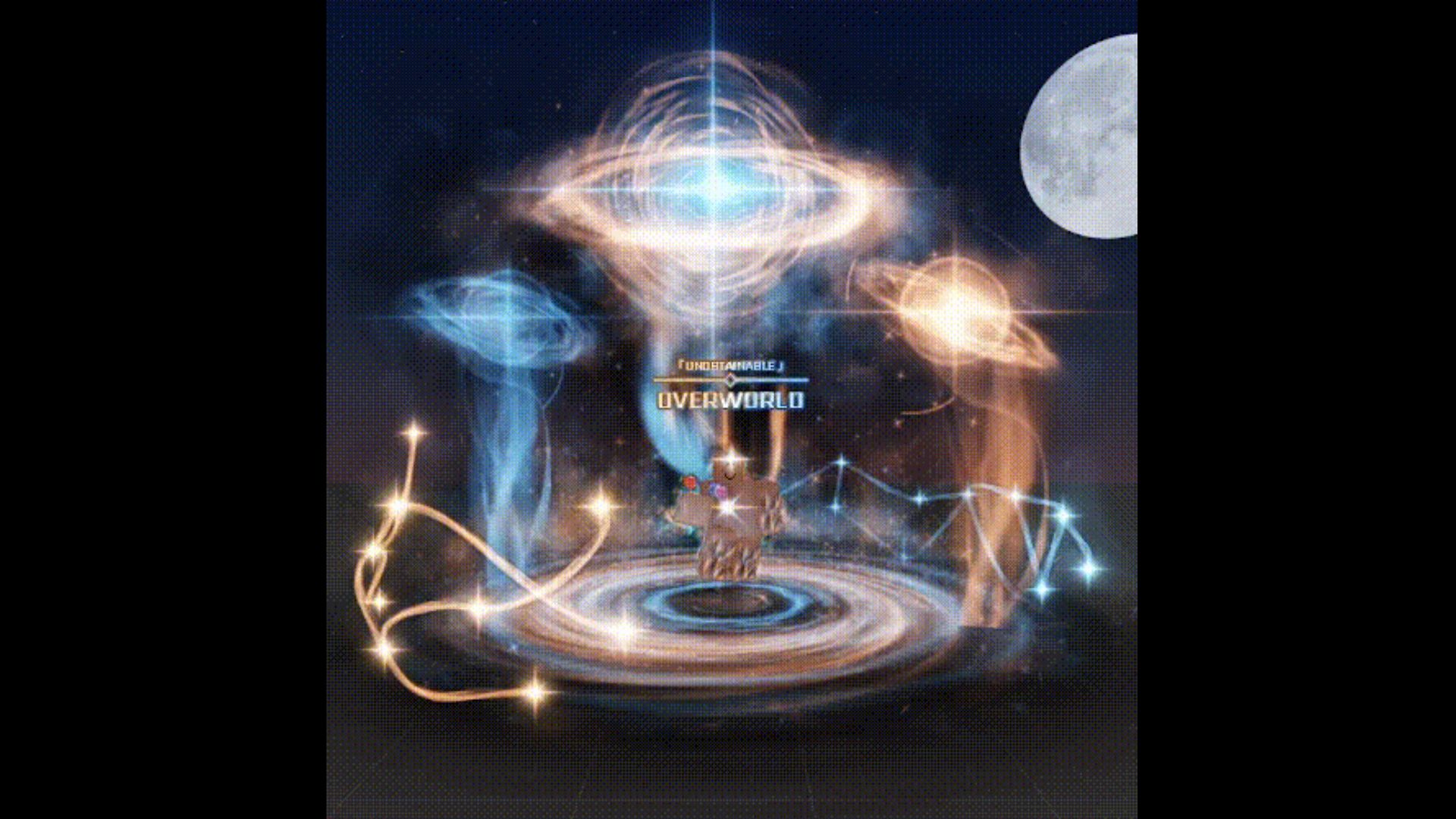 Overworld (Unobtainable) in Hades RNG (Source: Roblox)