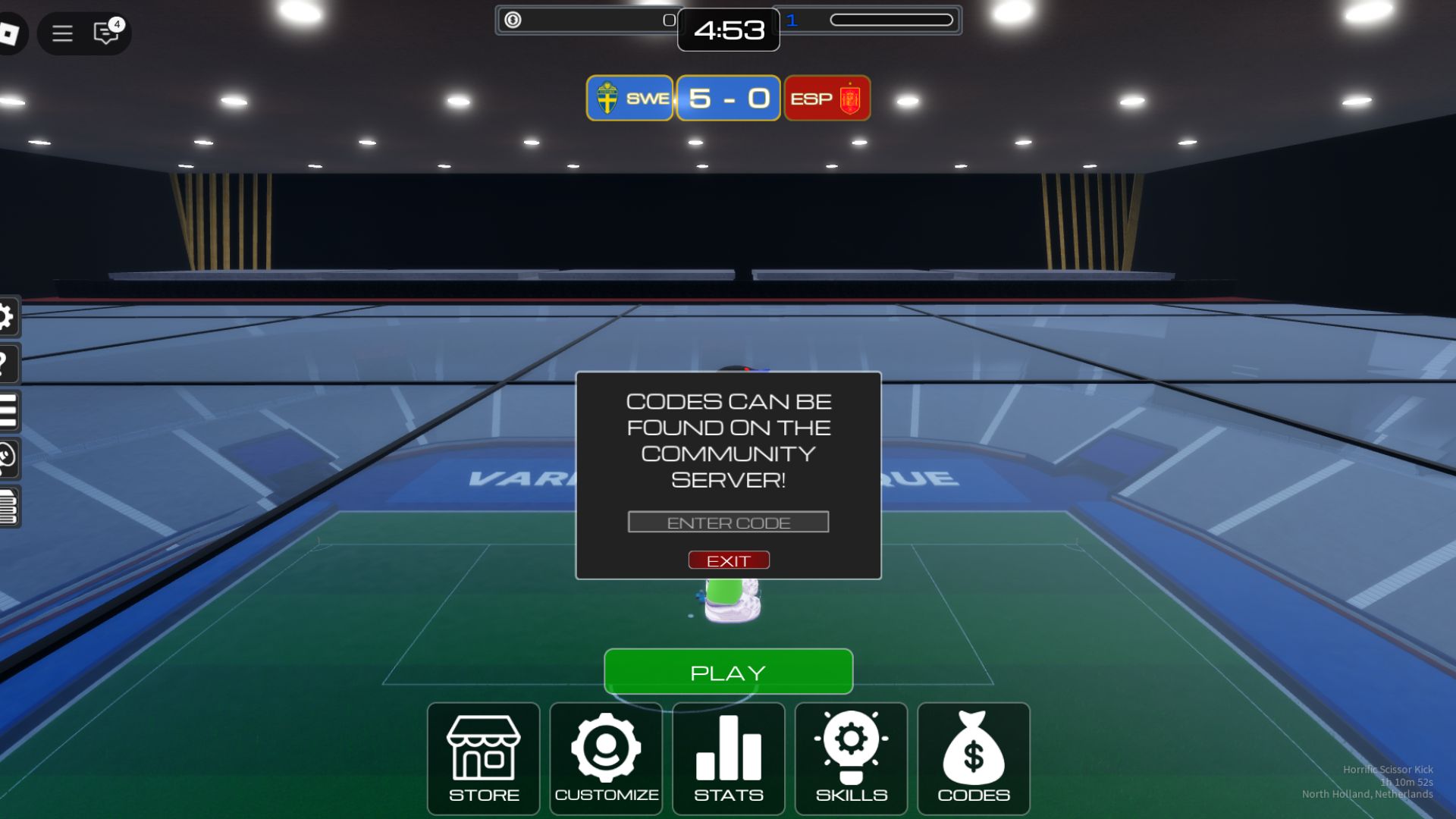Redeem the codes here (Source: Roblox)