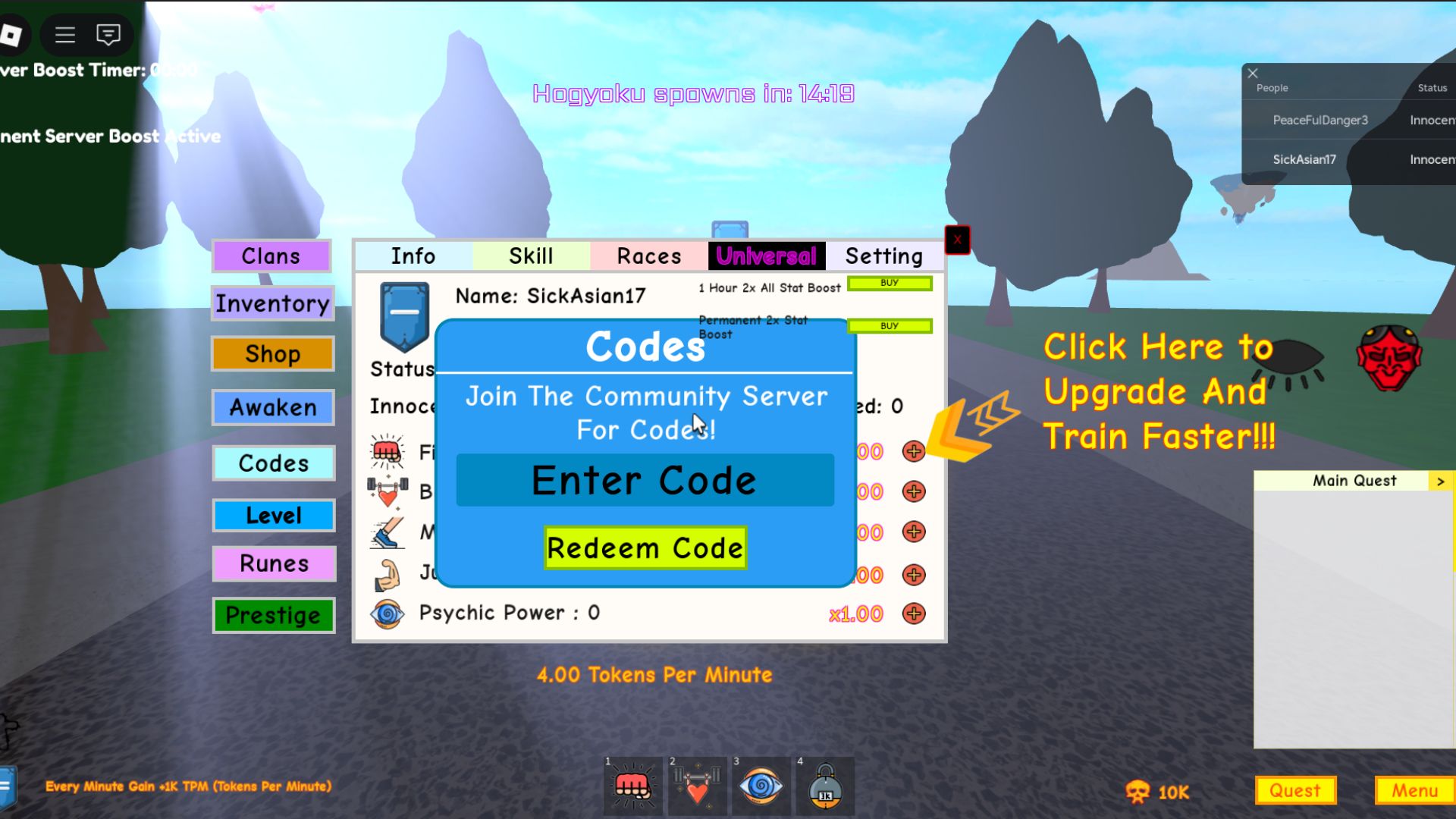 Roblox Spts: Return of the Reaper Codes