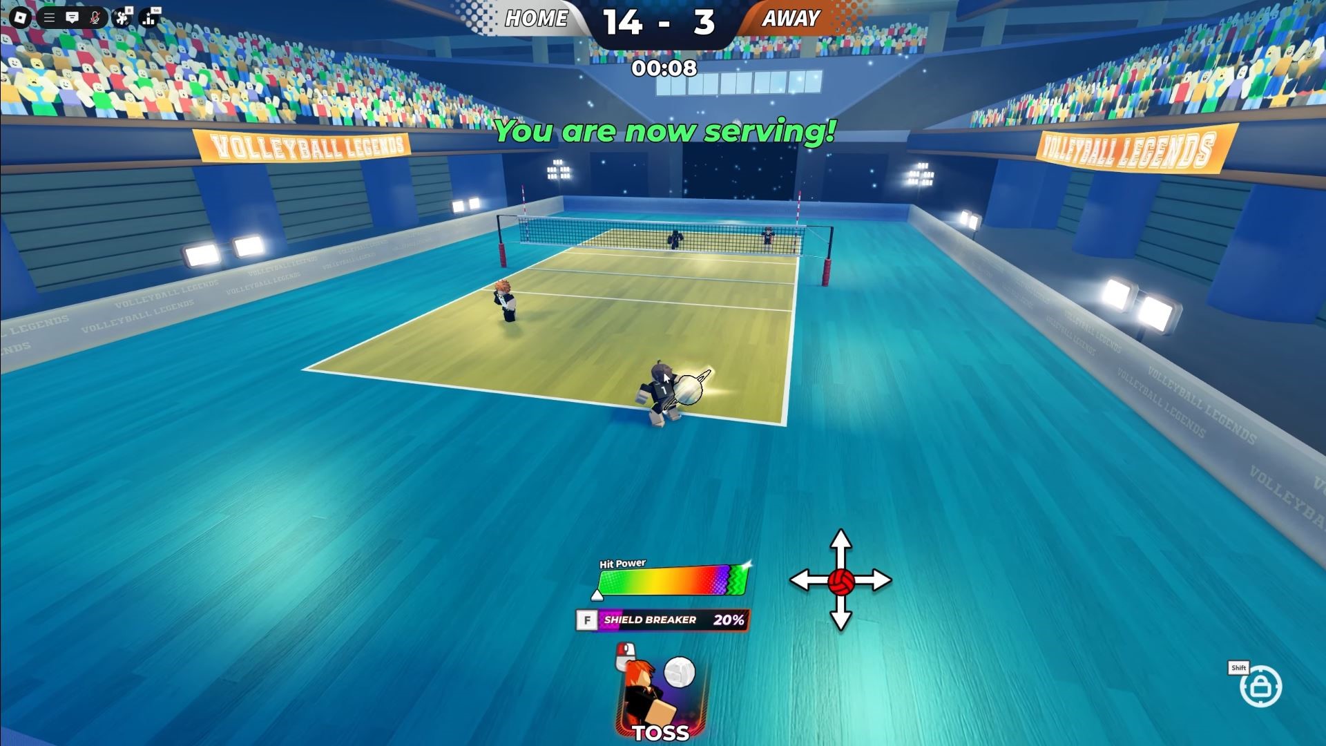 Volleyball Legends (Image via Roblox)
