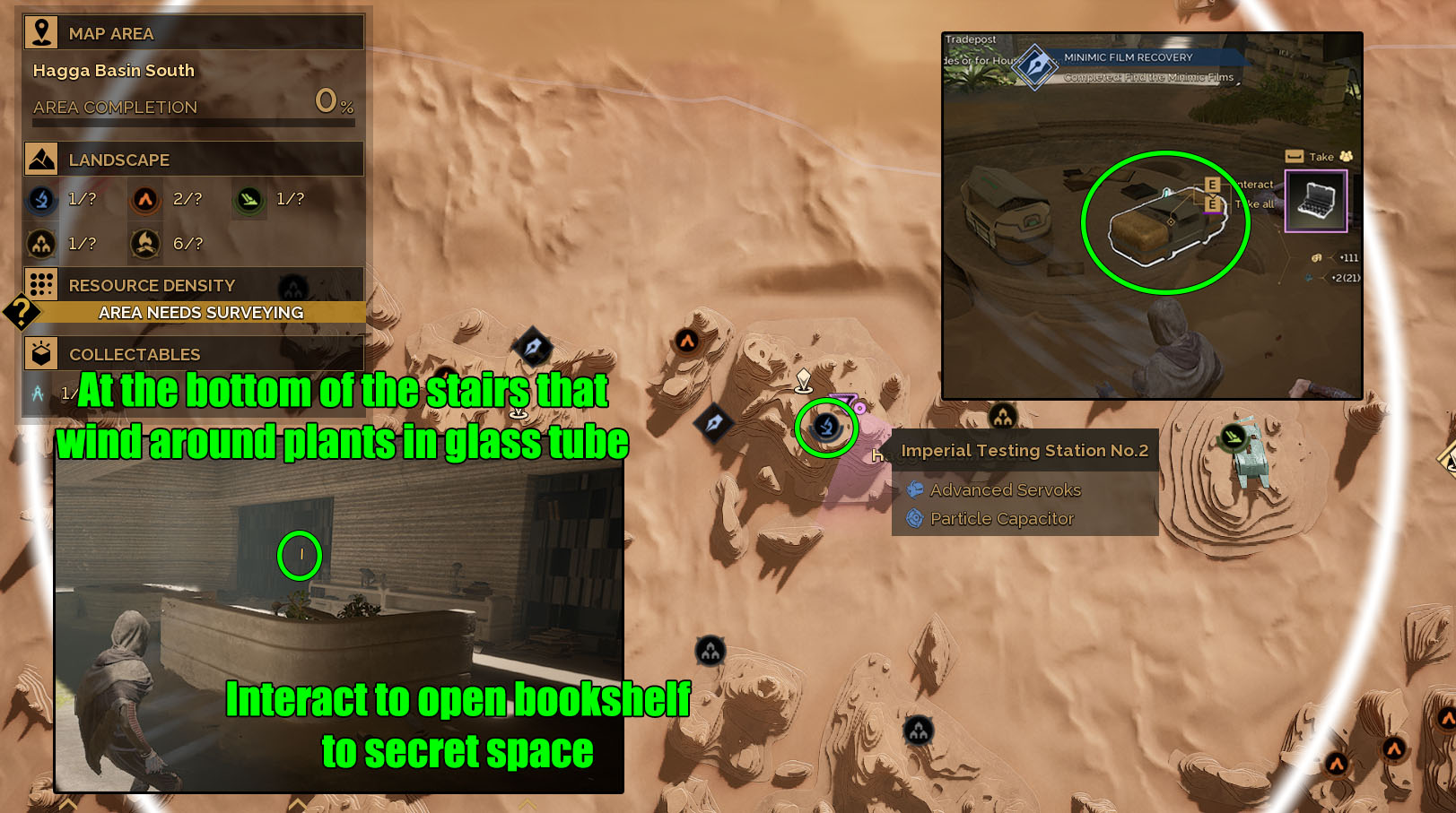 Where is the Minimic Film in Dune Awakening