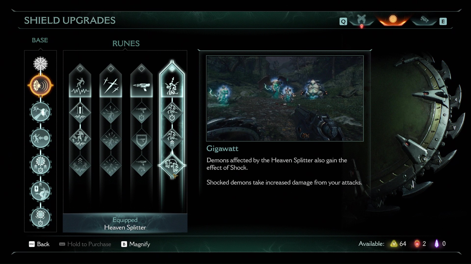 Why use Shield Rune Heaven Splitter in The Best Doom The Dark Ages Build.