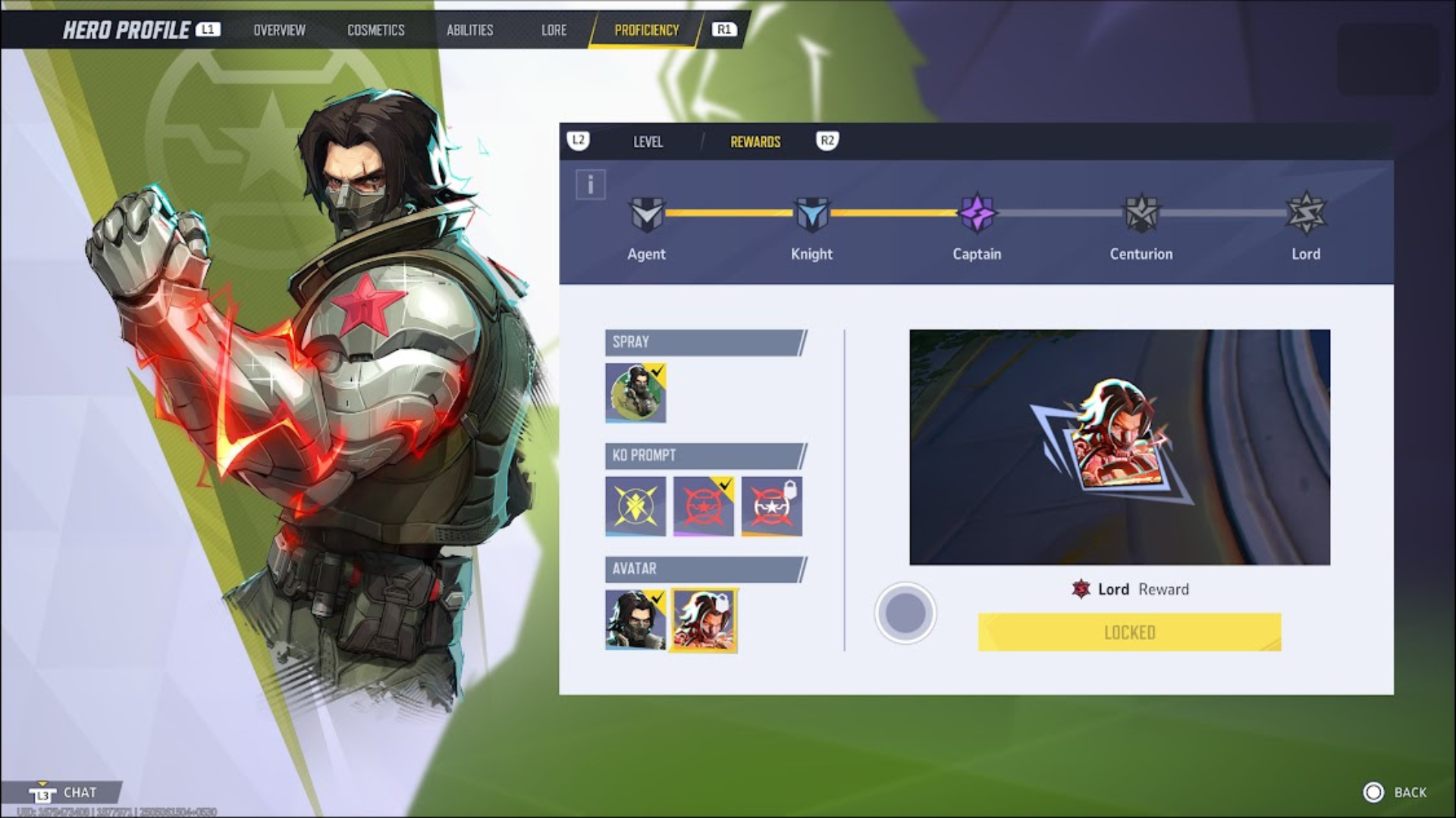 Winter soldier Lord icon Marvel Rivals