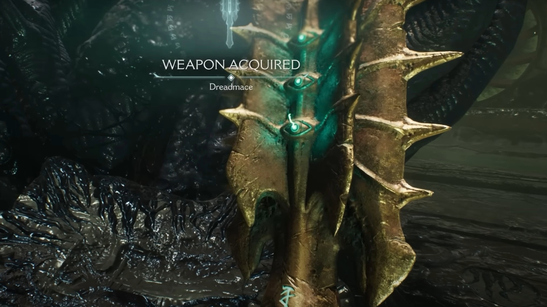 You don't get the weapon till late in the game