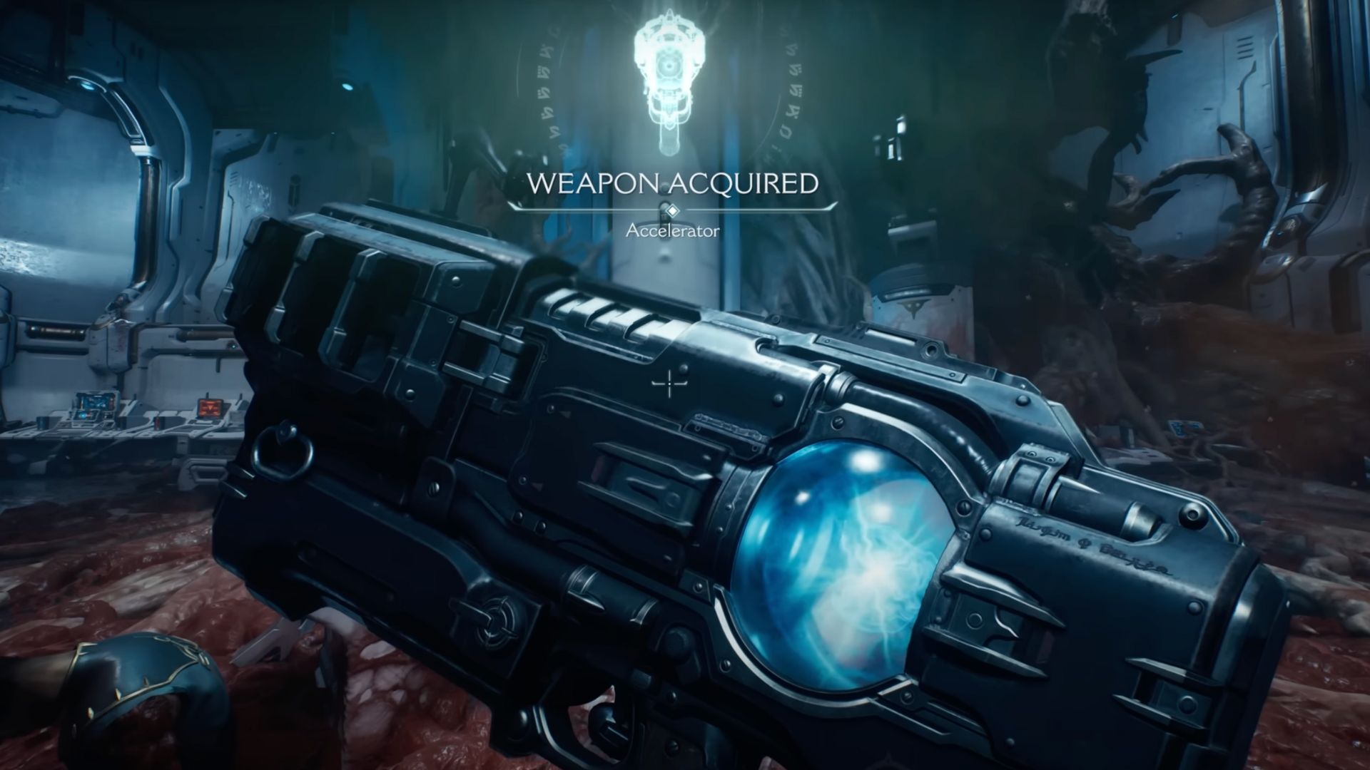 Upgrade the Accelerator in Doom The Dark Ages. (Image via Bethesda Softworks)