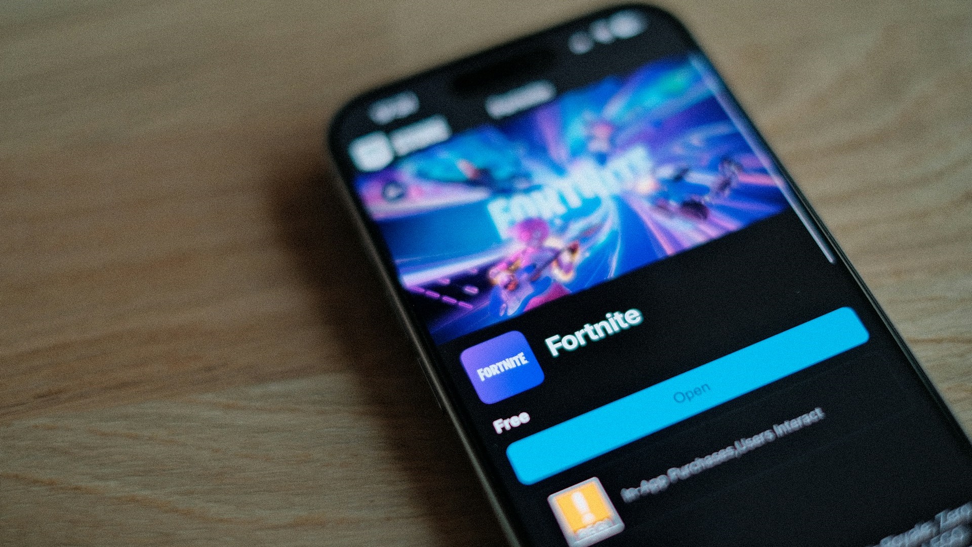 Picture of Fortnite on Epic Games Store