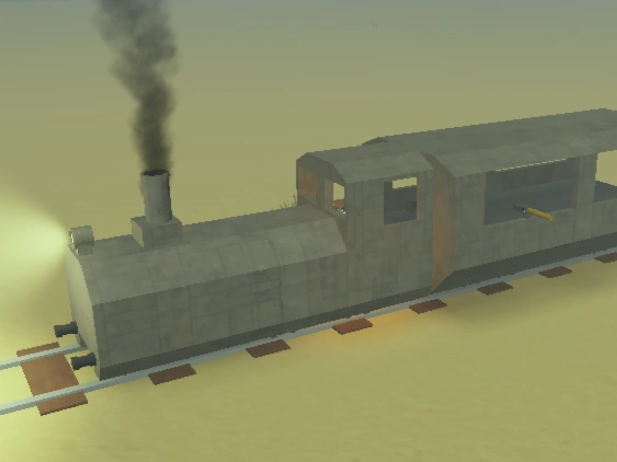 The Armored Train is easy to fortify (Image via deadrails.fandom.com)