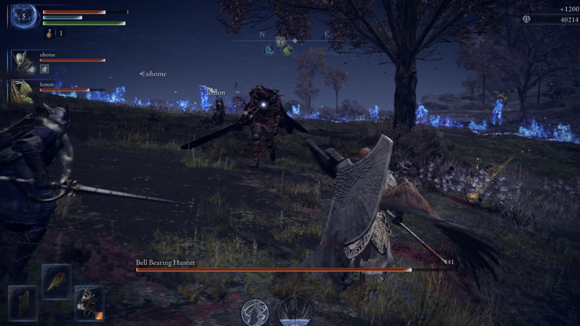 One player has to grab the boss's attention and create distance (Source: Bandai Namco Entertainment)