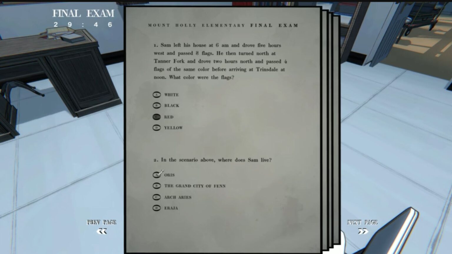 Blue Prince: Classroom Final Exam Guide - Deltia’s Gaming