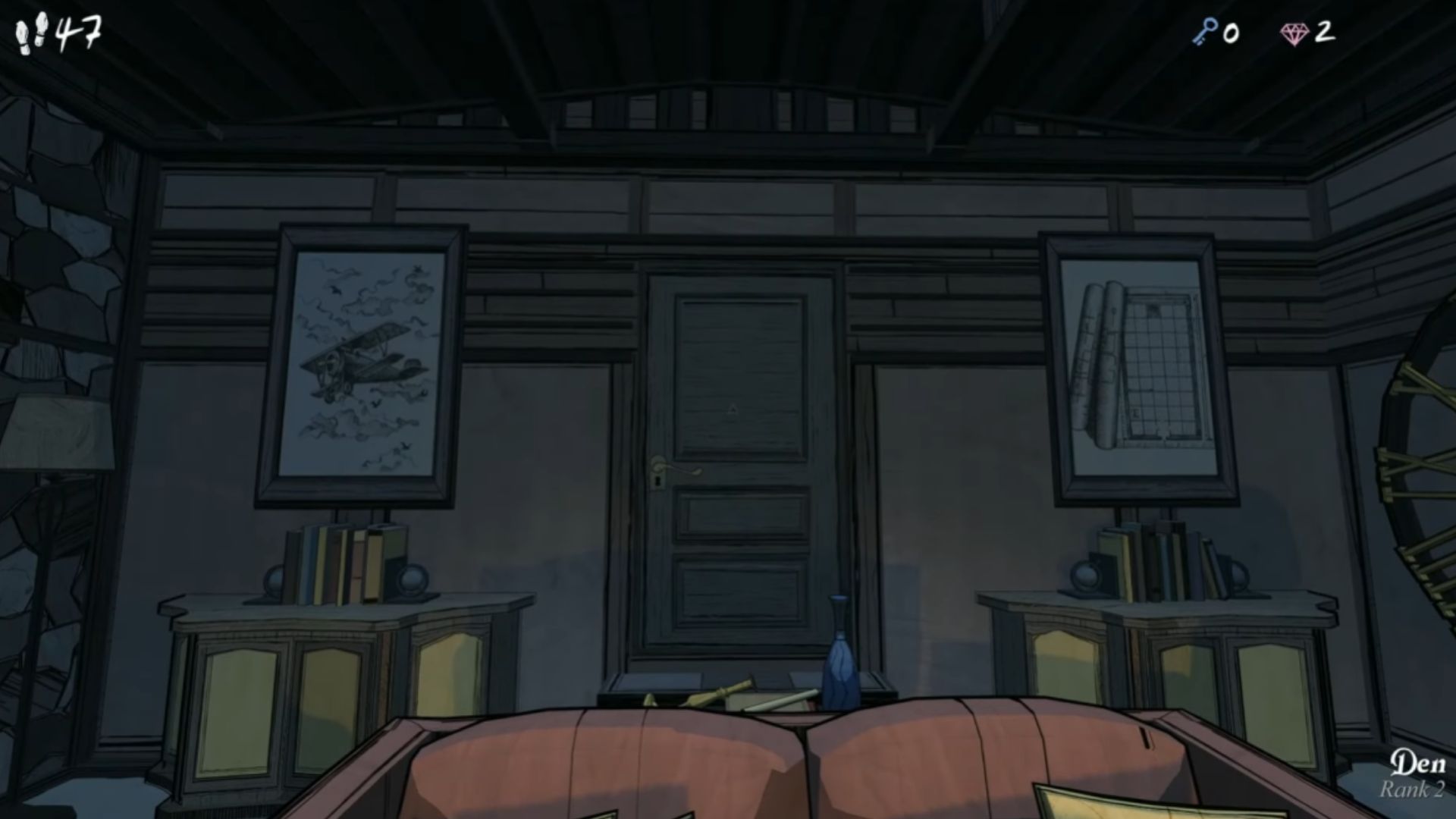 The pair of paintings (Source: Raw Fury, GamesWithMorgan)