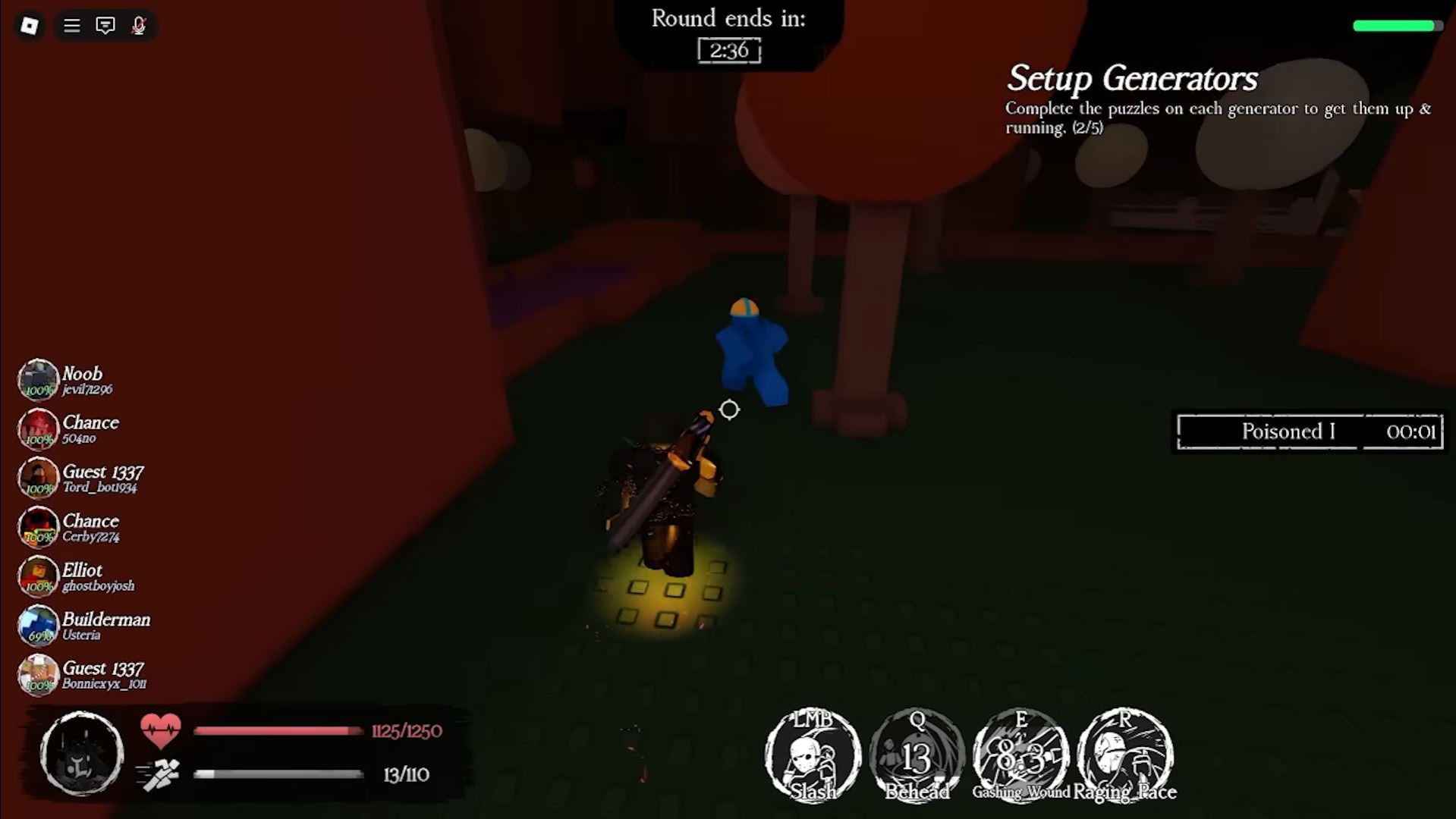Chasing with Jason (Image via Roblox)