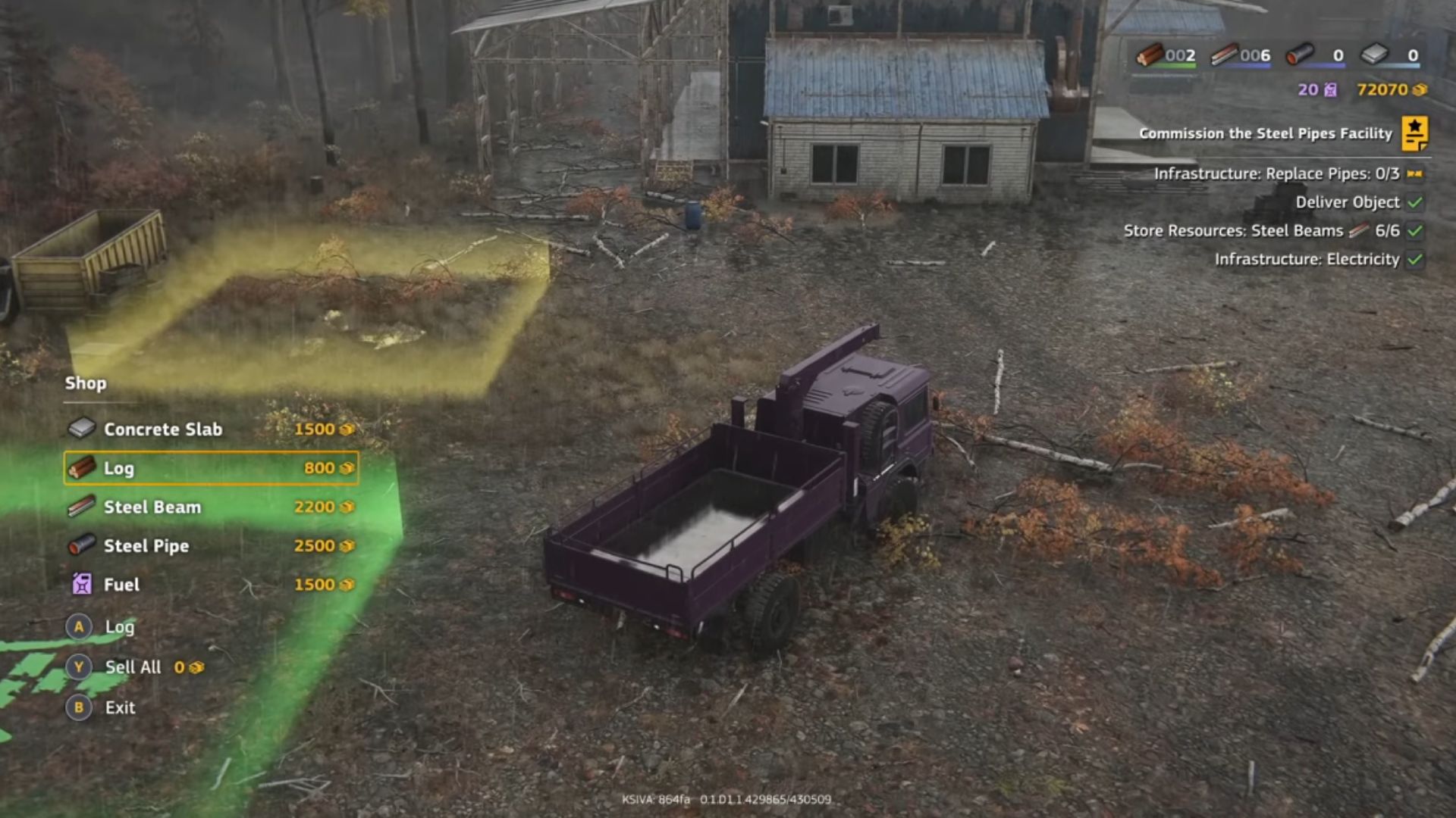Use the Construction Depot (Source: Focus Entertainment, Born 2 Game/YouTube)