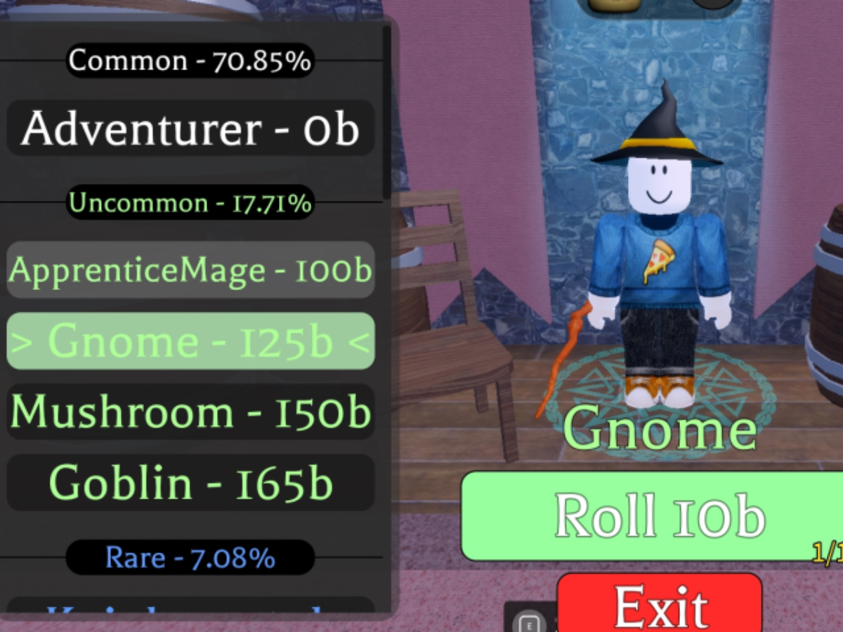 Choosing the right class is important (Image via Personal Path | Roblox)