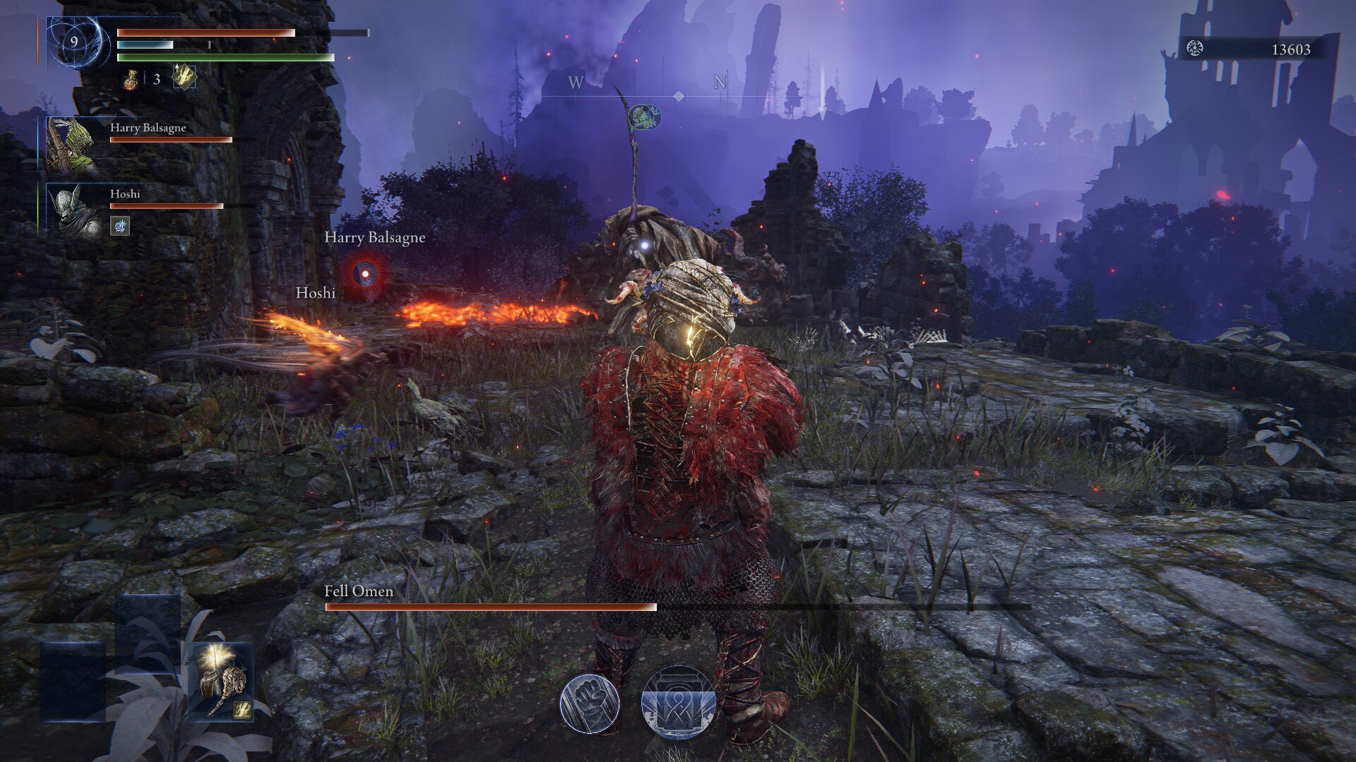 Fell Omen in Elden Ring Nightreign (Image via FromSoftware)