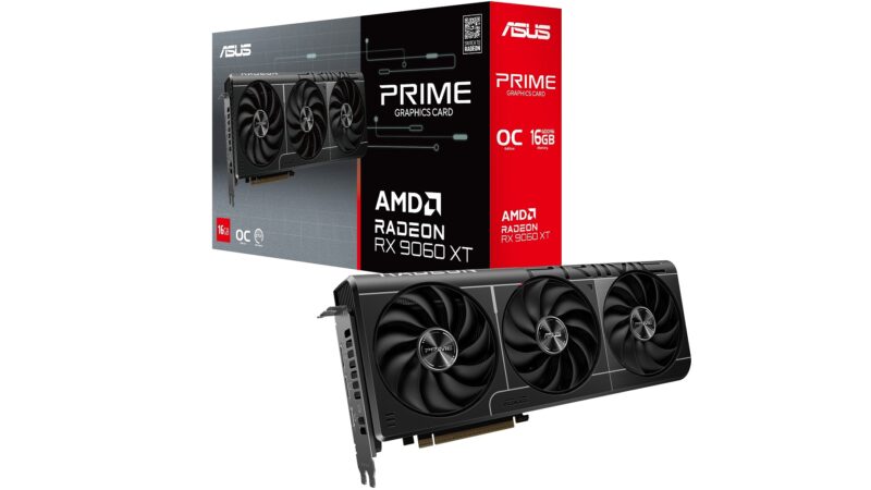 Picture of ASUS Prime Radeon RX 9060 XT