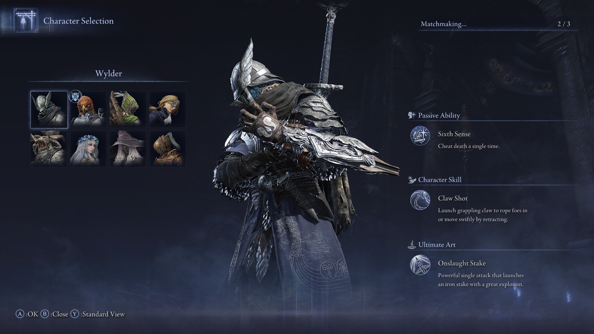 Nightfarer abilities and passives (Image via FromSoftware)