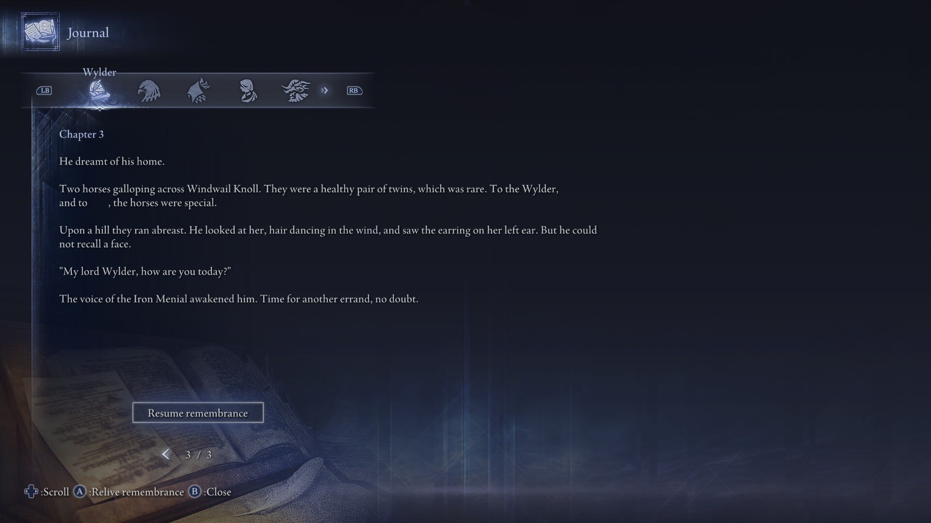 Remembrances in Elden Ring Nightreign (Image via FromSoftware)
