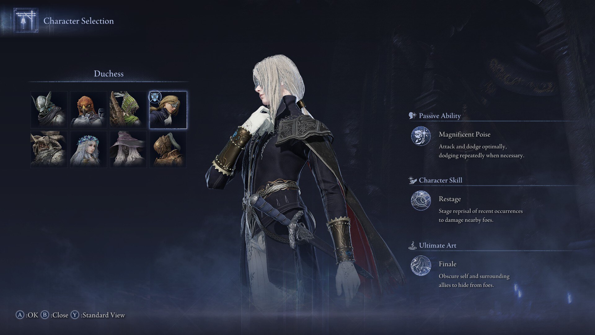 Overview of the Duchess in Elden Ring Nightreign (Image via FromSoftware)