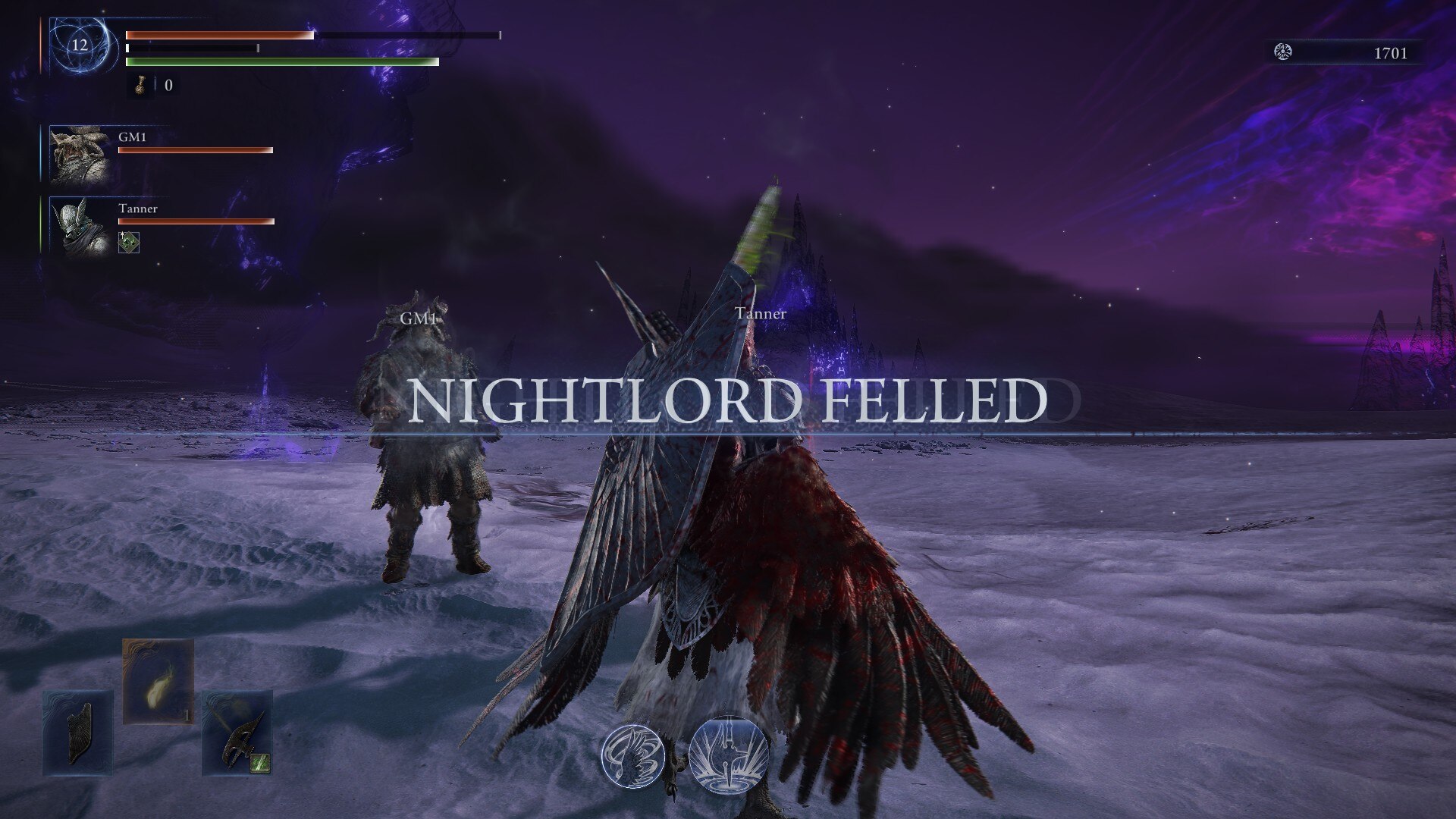 Defeating the Gaping Jaw is significantly easier with the right party composition (Image via FromSoftware)