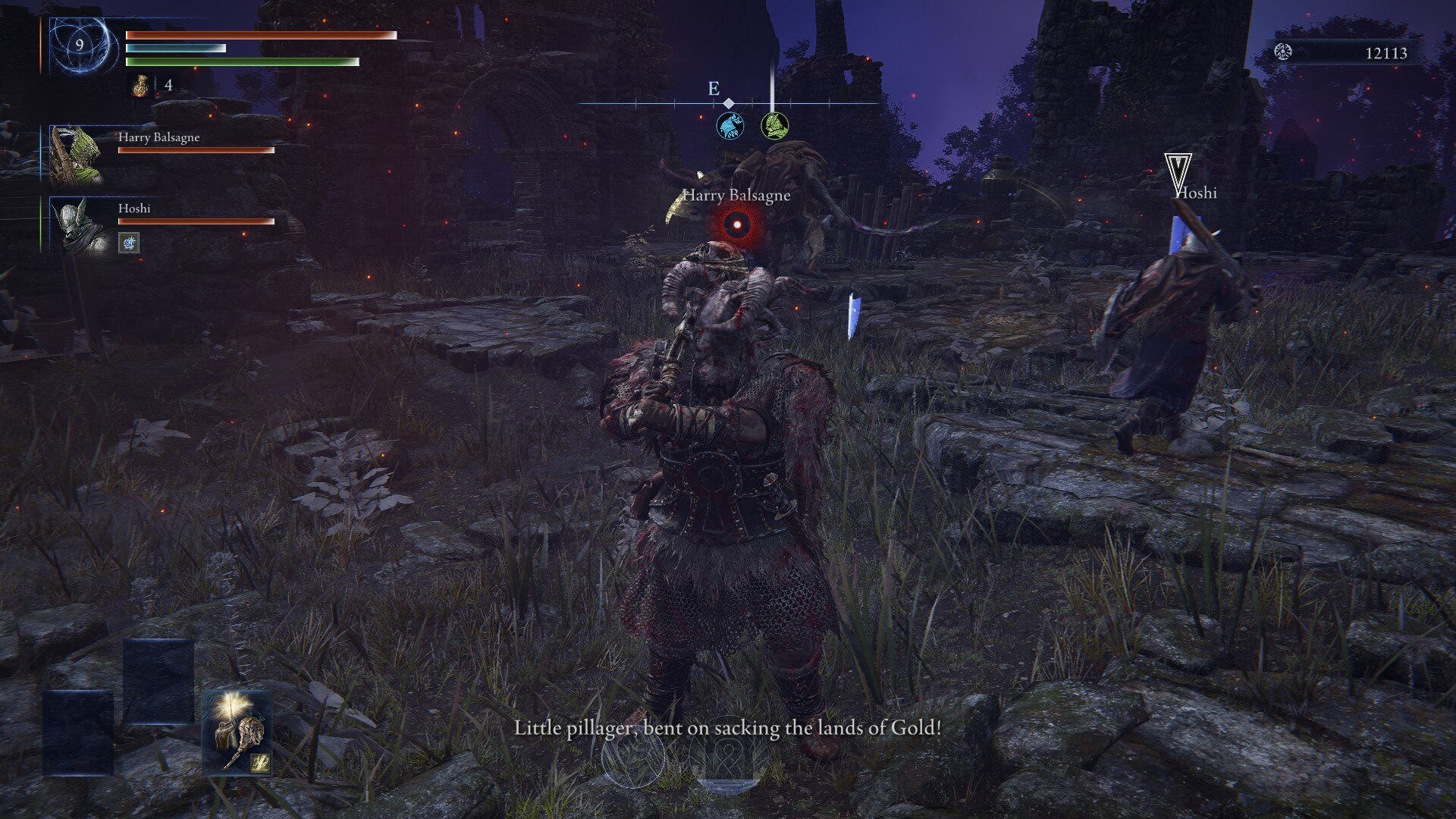 The Fell Omen invasion (Image via FromSoftware)