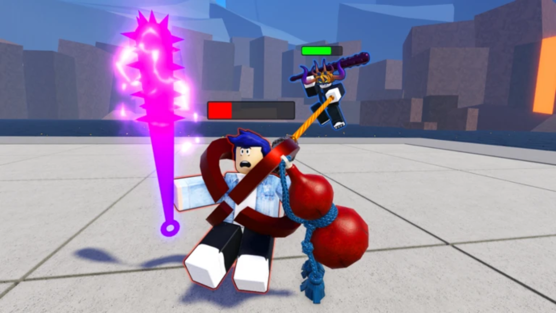 Duel Warriors is a fast-paced player-versus-player (PvP) game (Image via EOM STUDIO | Roblox)