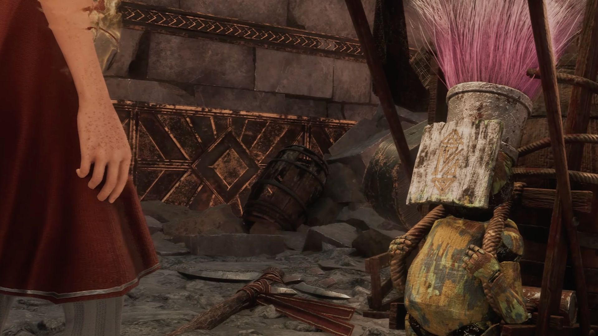 Talk to Kasumi in Forgotten Battlefield