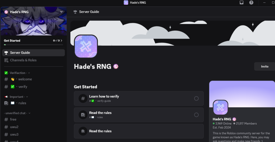 Join the Discord Server to stay updated about the game (Image via Discord)