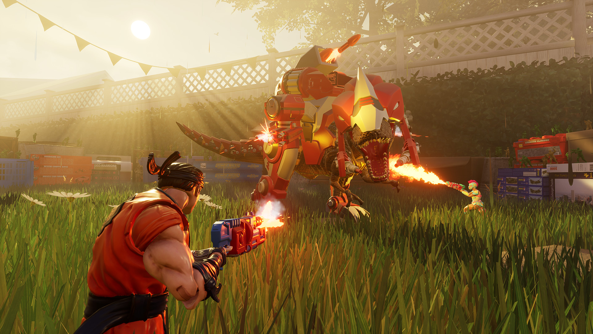 Dive into the battlefield and fight against players on different platforms (Image via Digital Cybercherries)