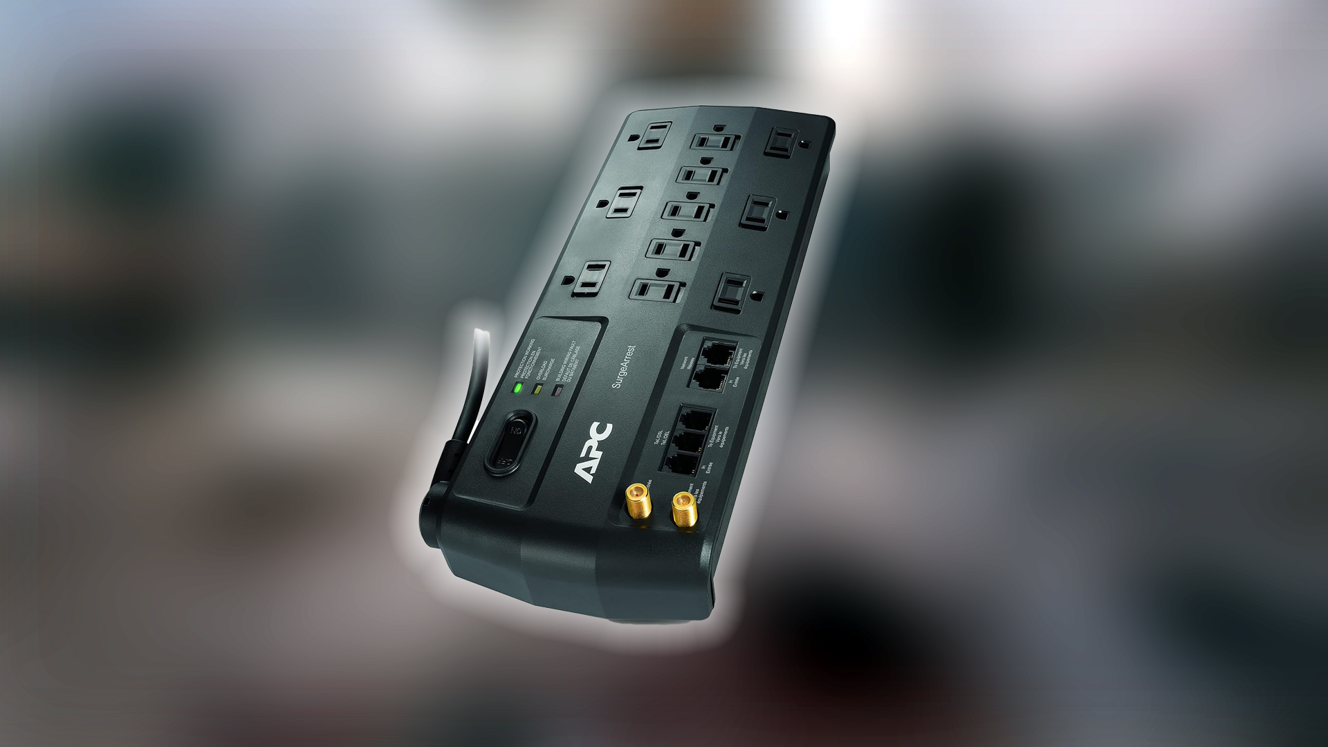 image showing APC surge protector (image via Amazon)