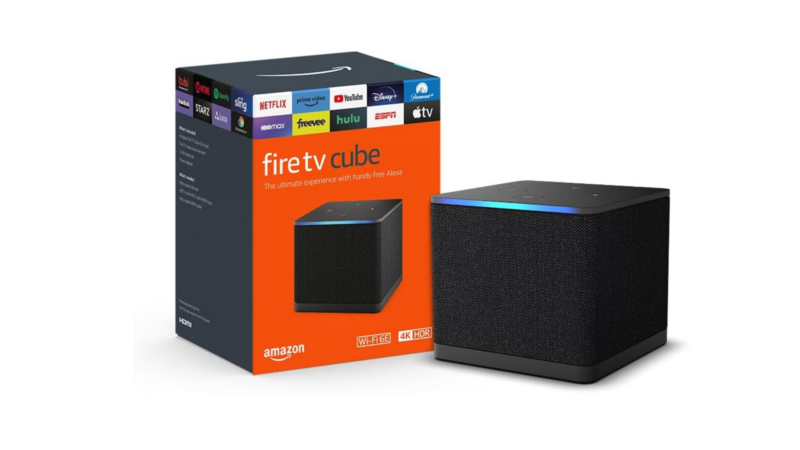 Upgrade your TV capabilities with a brand new Amazon Fire TV Cube (Image via Amazon)