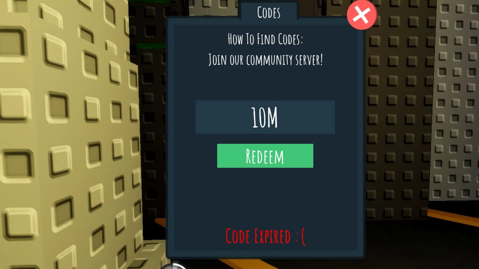 You can't use the same code twice (Source: Roblox)