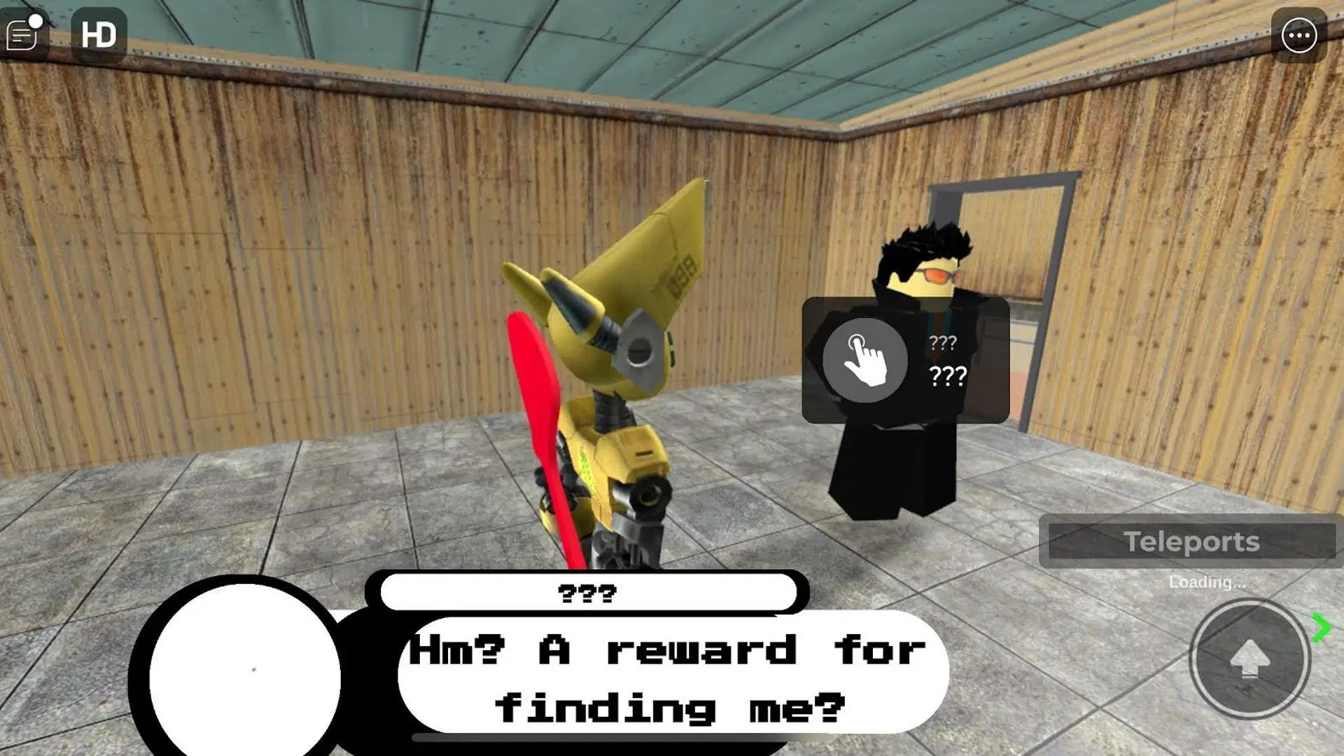 The secret agent (Source: Roblox)