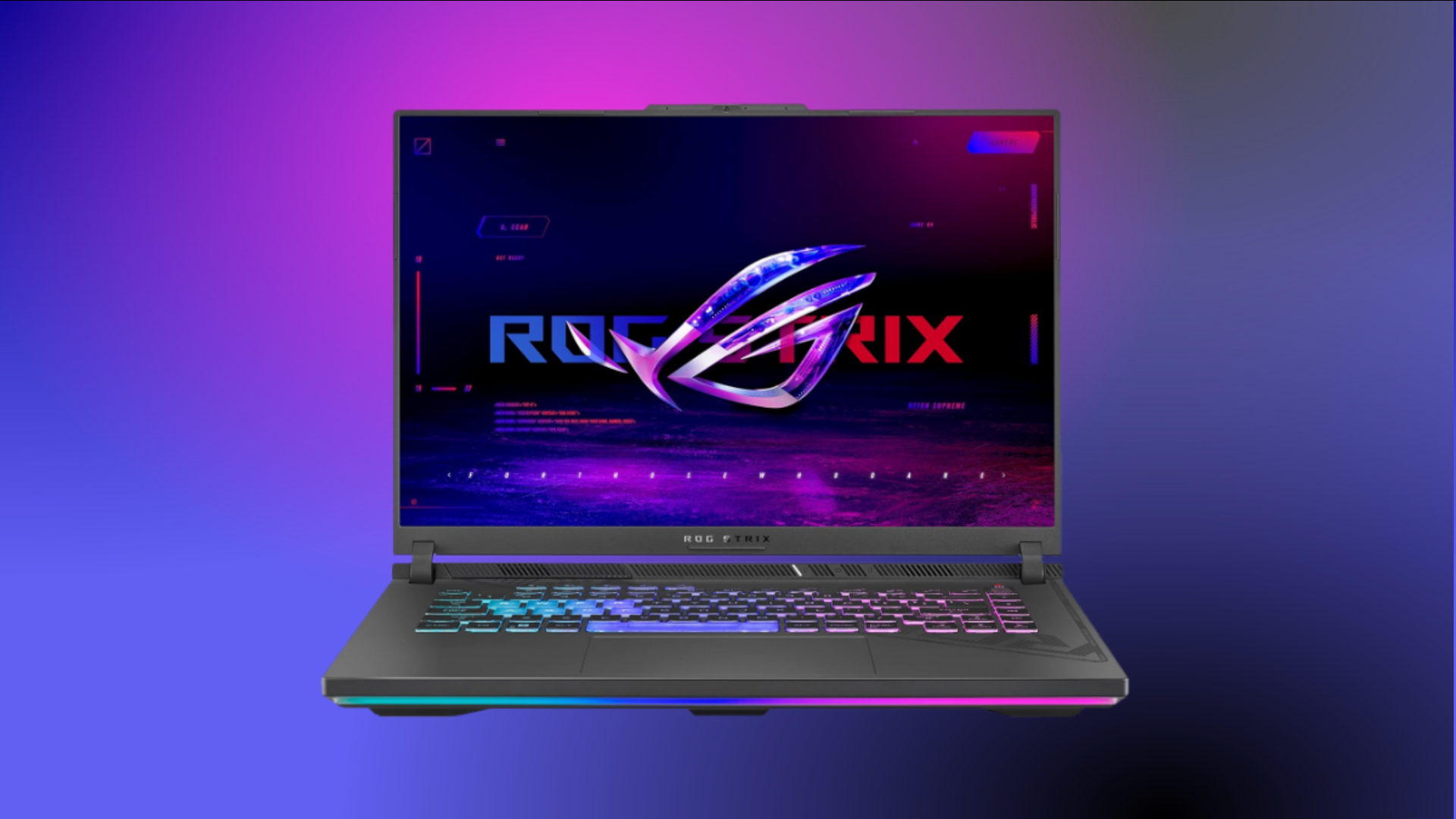 Grab the ASUS ROG Strix G16 gaming laptop deal at $155 Off (Image via ASUS | Amazon | Deltia's Gaming)