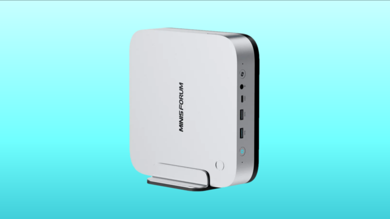 Best deal on Minisforum AI X1 Pro mini PC at $250 Off (Image via Minisforum | Deltia's Gaming)