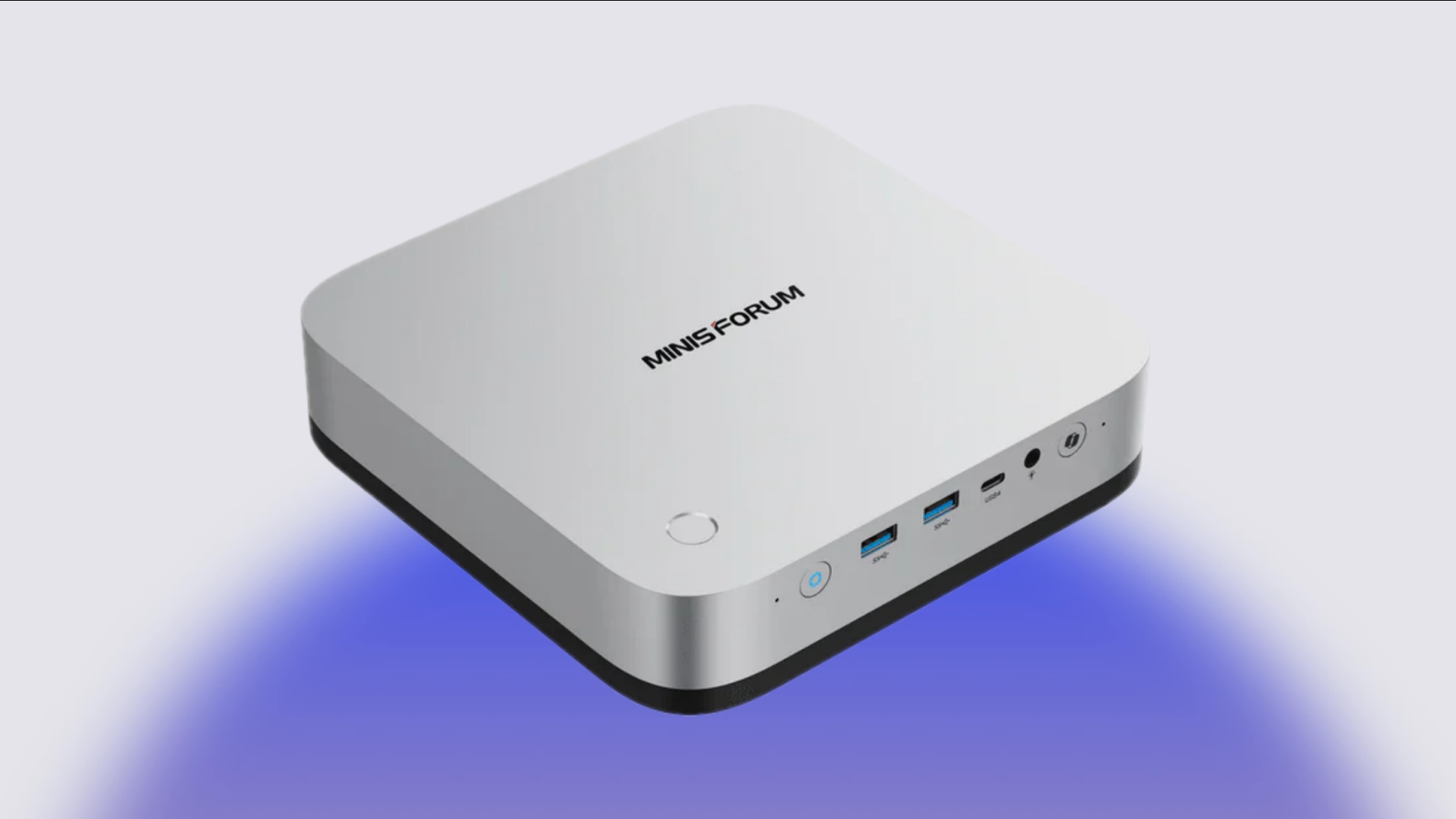Minisforum AI X1 Pro mini PC has a compact form factor (Image via Minisforum | Deltia's Gaming)