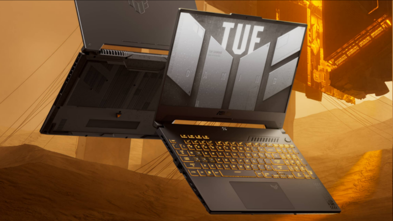 ASUS TUF 15 features RTX 4070 at an attractive price (Image via ASUS)