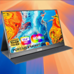 Get the MNN portable monitor at $27.99 off (Image via MNN | Amazon | Deltia's Gaming)
