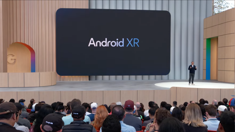Google reveals Android XR Glasses prototype at I/O 2025 (Image via Google)