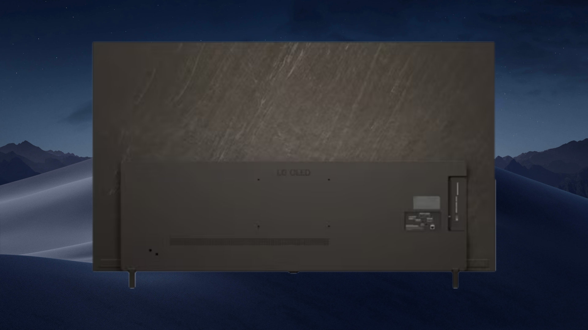 Rear view (Image via LG | Deltia's Gaming)