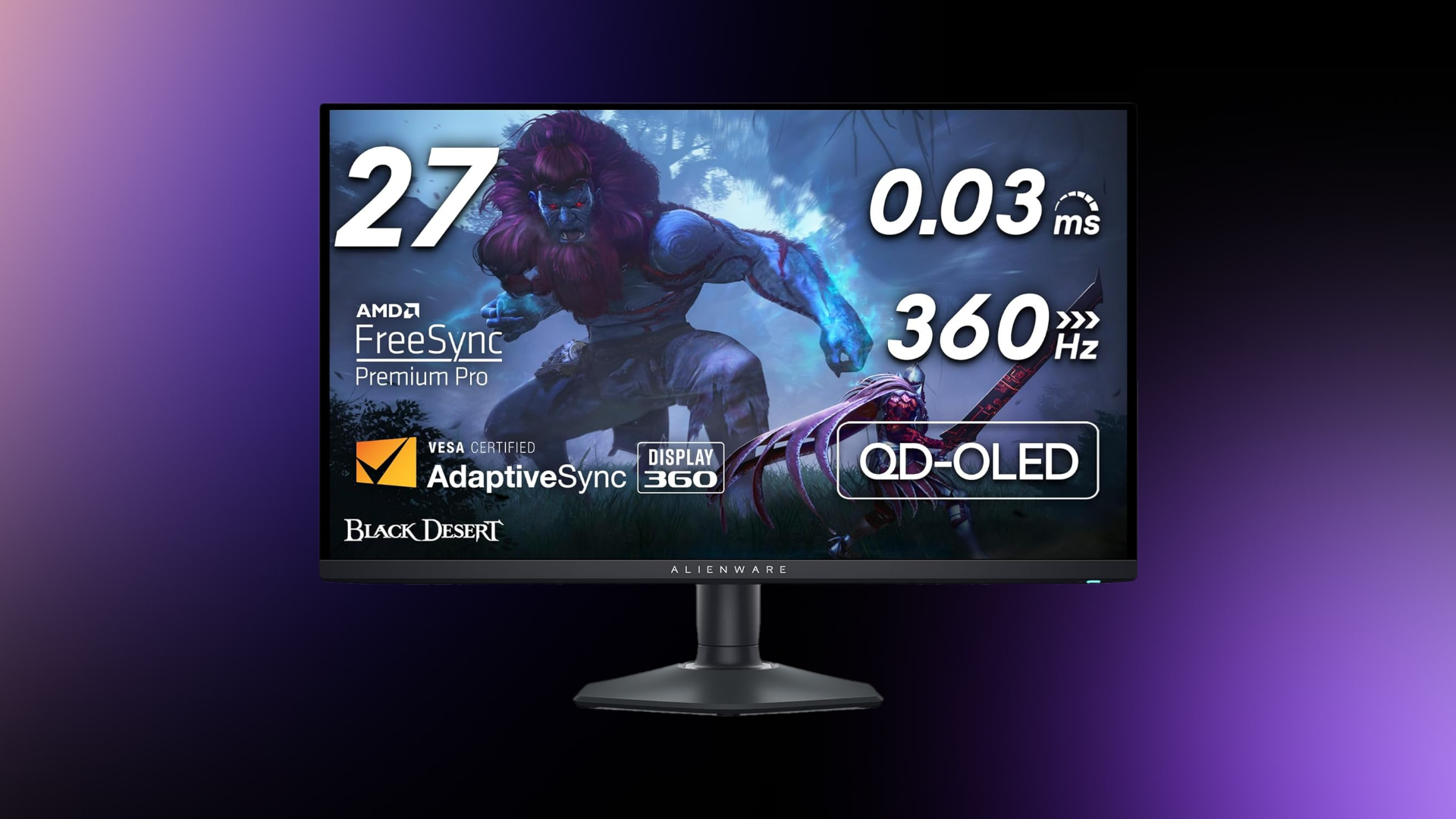 Grab this Alienware QD-OLED gaming monitor deal at $250 Off (Image via Dell | Amazon | Deltia's Gaming)