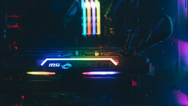 Picture of MSI RTX GPU