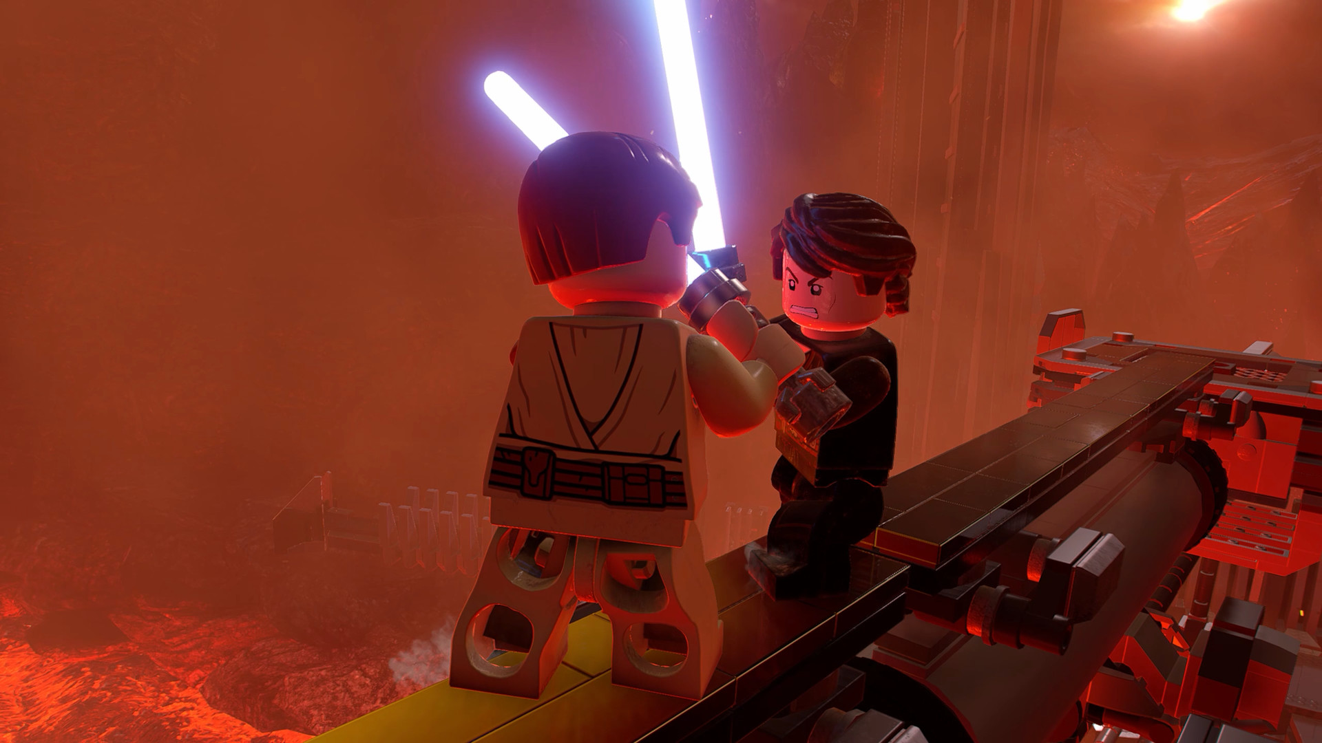 Relive the entire saga in LEGO form (Image via Warner Bros. Games)