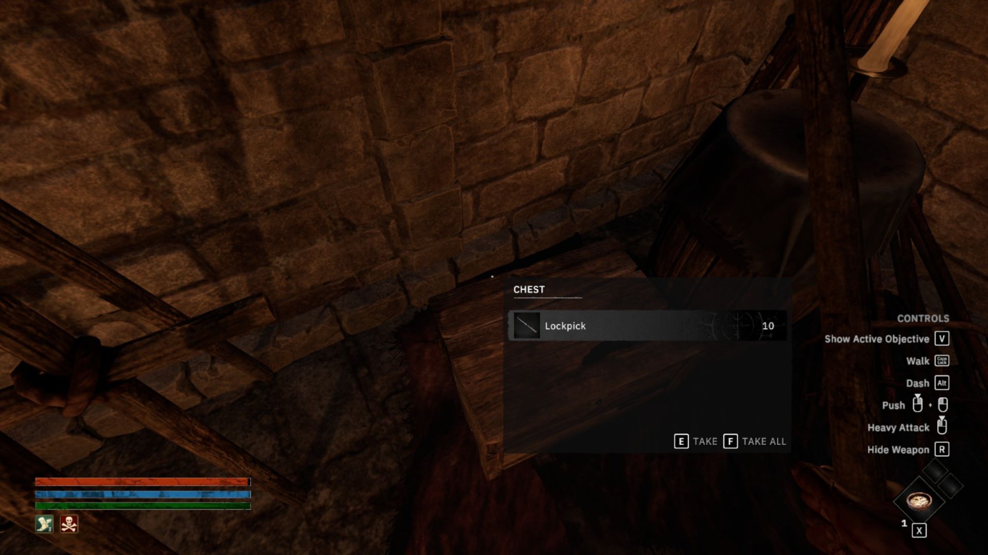You'll find lockpicks through exploring (Source: Awaken Realms)