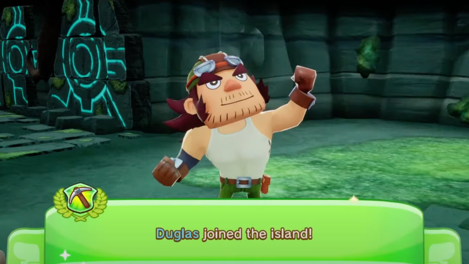 Complete a mini-game to create the Jovial Mask in Fantasy Life i. (Image via Level-5)
