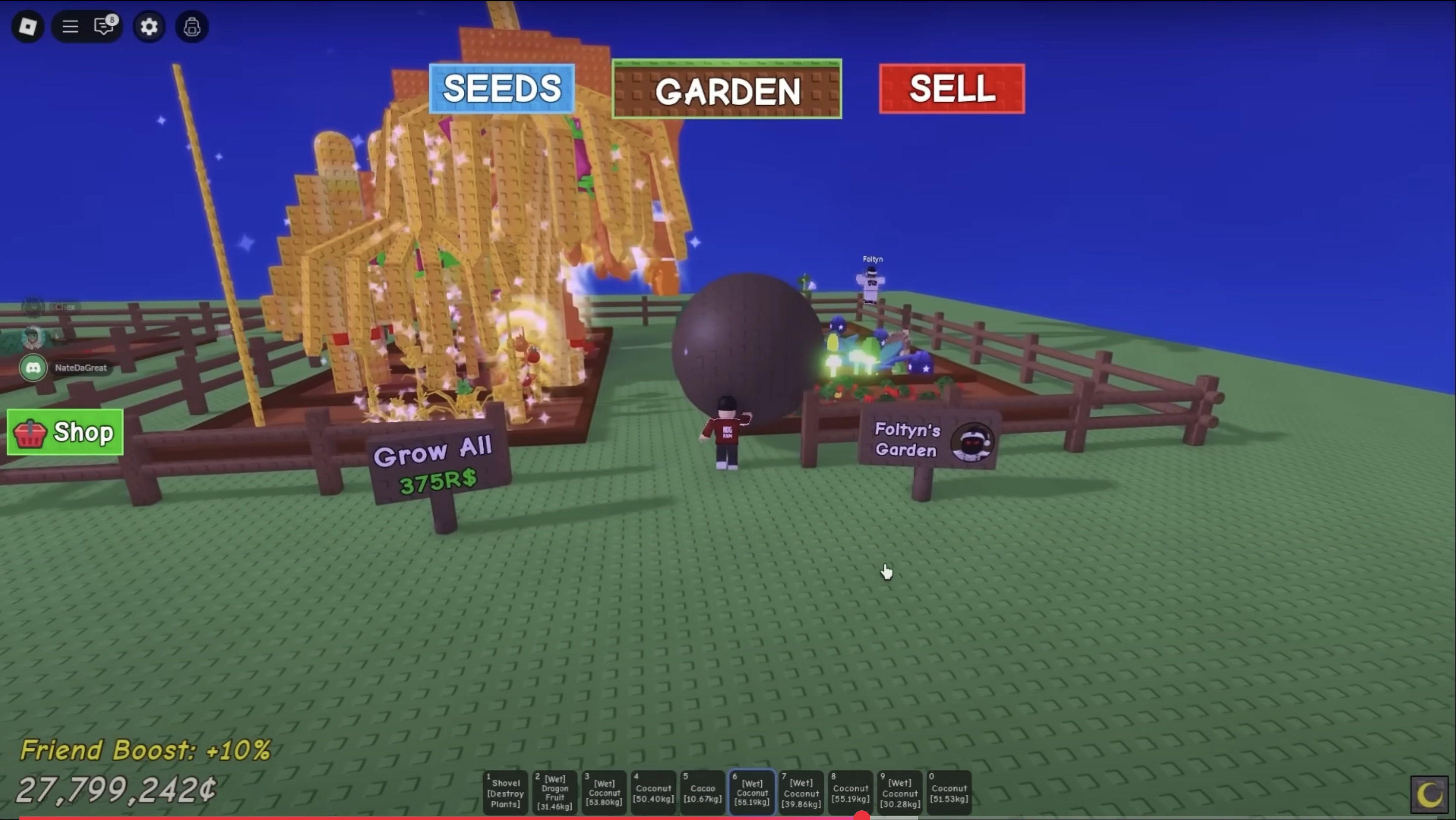 Grow a Garden Roblox