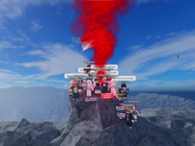 How To Play Roblox Mount Merapi